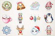Jolly Kawaii Christmas Cute Holiday, an Illustration by RobertsArt (Thumbnail 7 of 7)