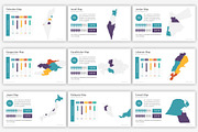 Maps PowerPoint infographics, a Presentation Template by SlideOne (Thumbnail 17 of 31)
