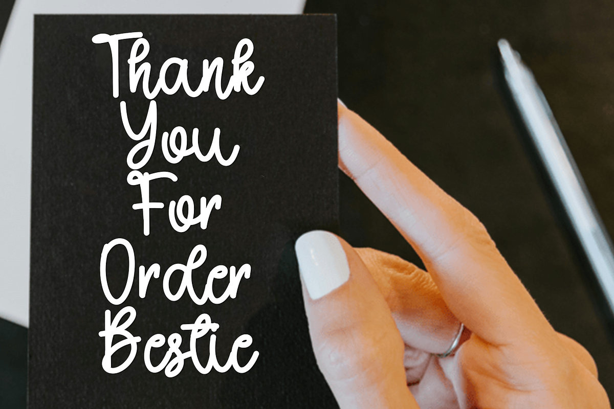 Invitation, a Handwritten Font by FreshTypeINK (Photo 7 of 7)