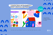Spring Houses | SVG, PNG, AI, an Object Illustration by Olia (Thumbnail 9 of 12)