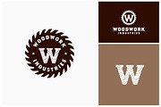 Buzzsaw Circular Saw W Woodwork Logo, a Branding & Logo Template by Enola99d (Thumbnail 3 of 3)