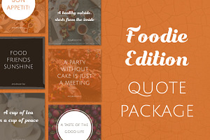 Social Media Quotes - Foodie Edition