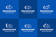 Letters AB BA AC CA AD DA Bold Logo, a Branding & Logo Template by Pray Art Design Studio (Thumbnail 2 of 2)