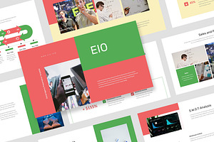 Eio : Social Agency Powerpoint, a Presentation Template by Punkl Camp