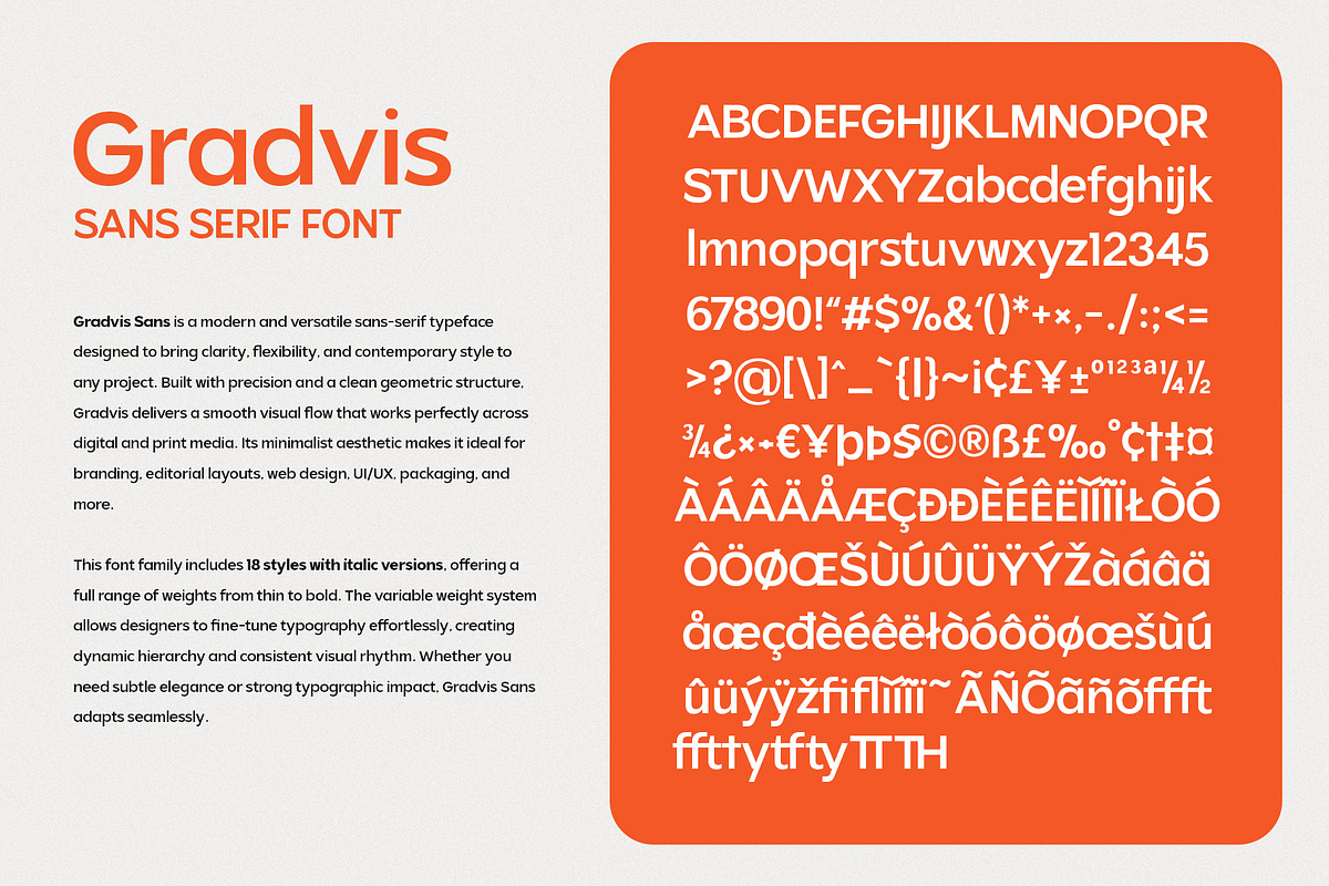 Gradvis Sans Serif Font (18 Fonts), a Sans Serif Font by Heinzel Std (Photo 21 of 22)