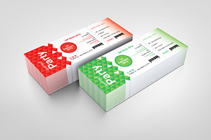 Professional Event Ticket Template, a Card Template by BrandlyTemplate