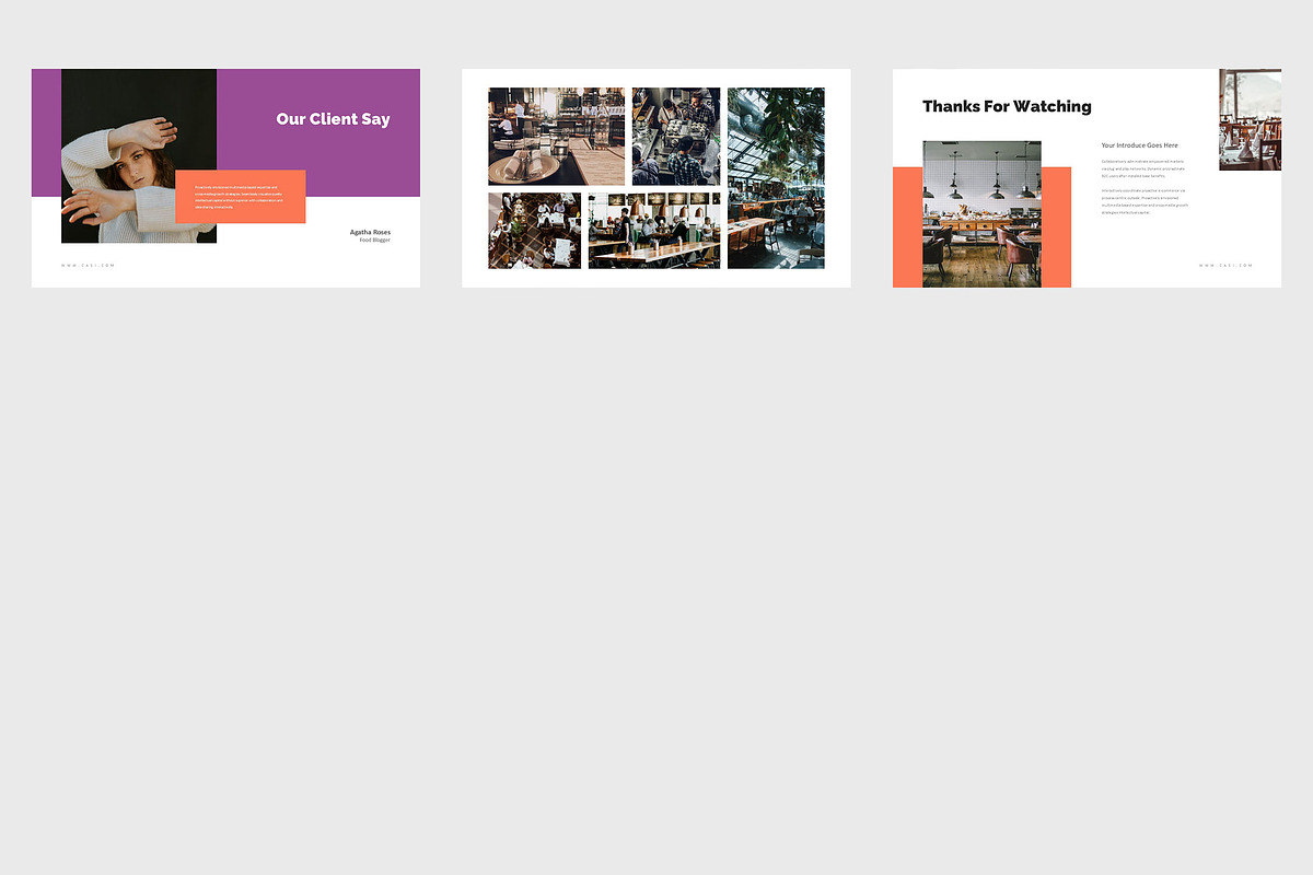 Casi : Food Business Google Slides, a Presentation Template by Punkl Camp (Photo 5 of 9)