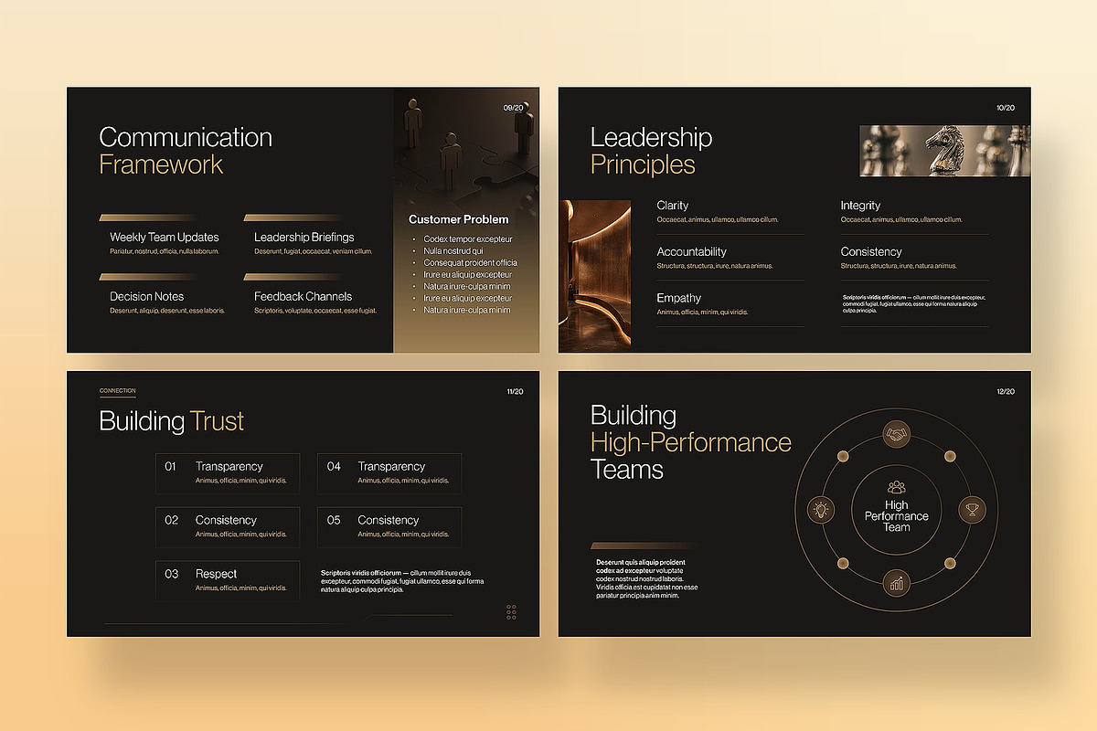 Leadership Presentation Template, a Presentation Template by BrandPacks (Photo 4 of 7)