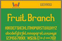 Fruit Branch font