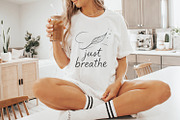 Just Breathe Dandelion png, Digital, an Illustration by SharpMarketplace (Thumbnail 9 of 9)