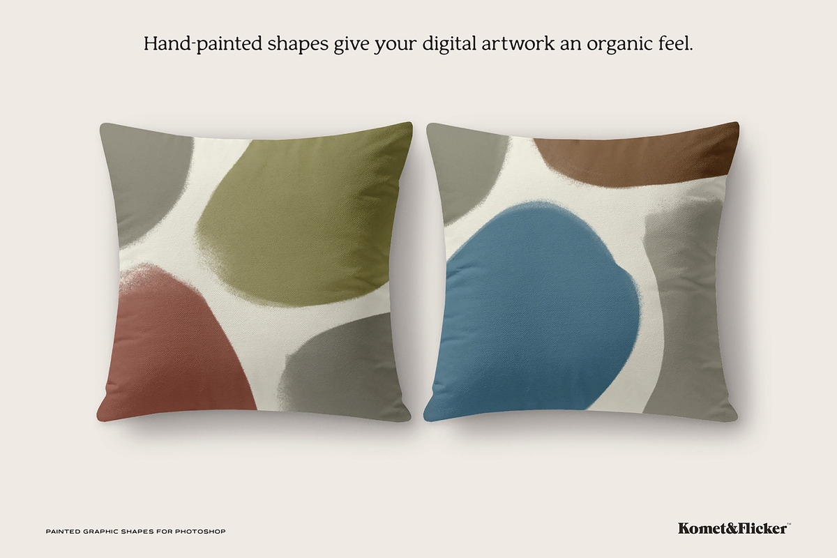 Painted Graphic Shapes for Photoshop, an Object Graphic by Komet & Flicker (Photo 6 of 14)