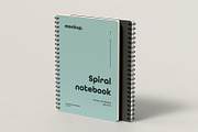 Spiral Notebook Mock-up, a Product Mockup by zippypixelstudio (Thumbnail 14 of 15)