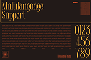 Esmogad - Futuristic Serif Fonts, a Serif Font by Konstantine Studio (Thumbnail 8 of 8)