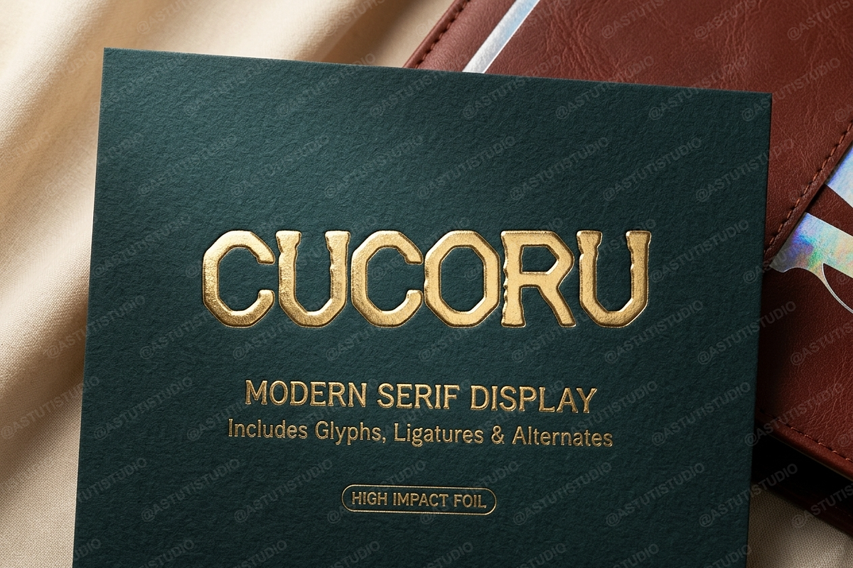 Cucoru | Modern Luxury Serif Typefac, a Serif Font by Astuti Studio (Photo 10 of 24)