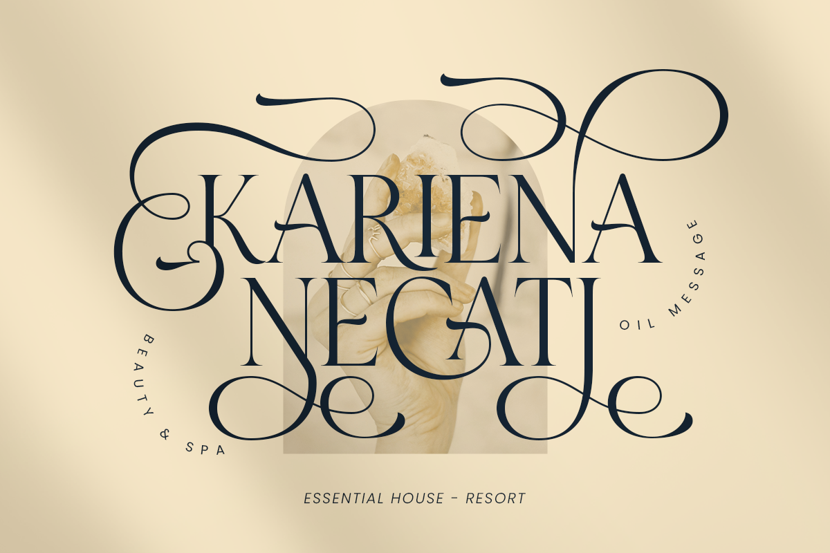 Siren - Lavish Luxury Font, a Serif Font by Sensatype (Photo 6 of 12)