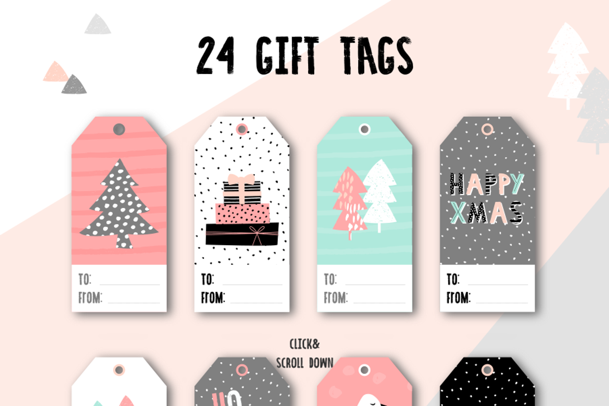 Cute Christmas Graphics Set, a Decorative Illustration by Studio Fevrier (Photo 5 of 7)