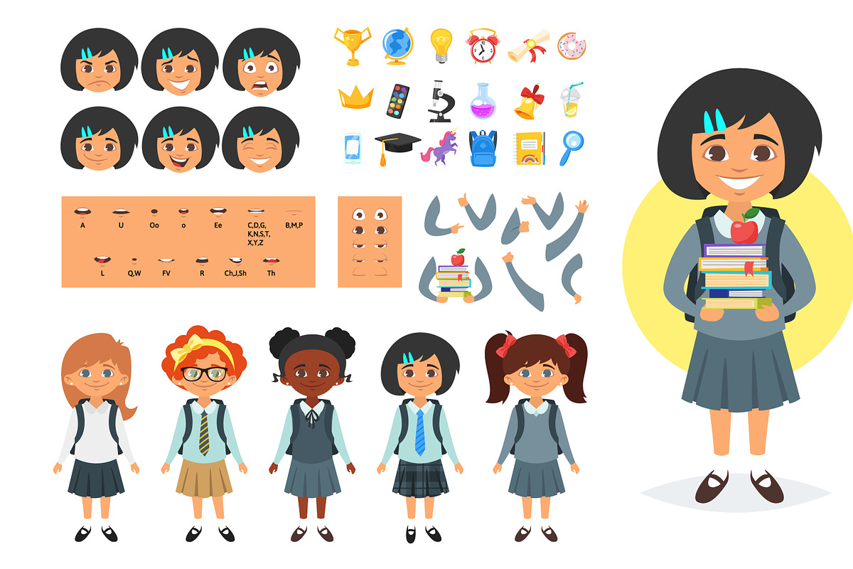 Schoolkid constructor, an Education Illustration by Cartoon time! (Photo 2 of 3)