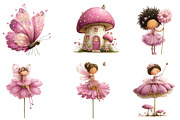 Pink fairy clip-art, an Illustration by CreationArt (Thumbnail 4 of 5)