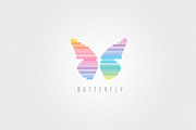 Spectrum Butterfly logo, a Branding & Logo Template by Polar Vectors (Thumbnail 2 of 5)