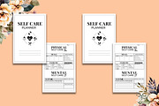 Self Care Planner Kdp Interior, a Stationery Template by Hurairagraphics (Thumbnail 2 of 3)