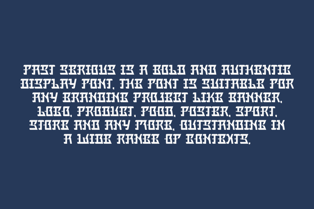 Fast Serious - Racing & Speed Font, a Blackletter Font by QR Design Studio (Photo 4 of 6)