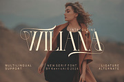 Wiliana, a Serif Font by Kenrichi (Thumbnail 1 of 10)