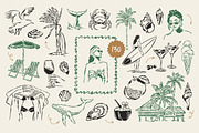 Coastal Lifestyle Illustrations, an Object Graphic by iStar Design (Thumbnail 3 of 15)