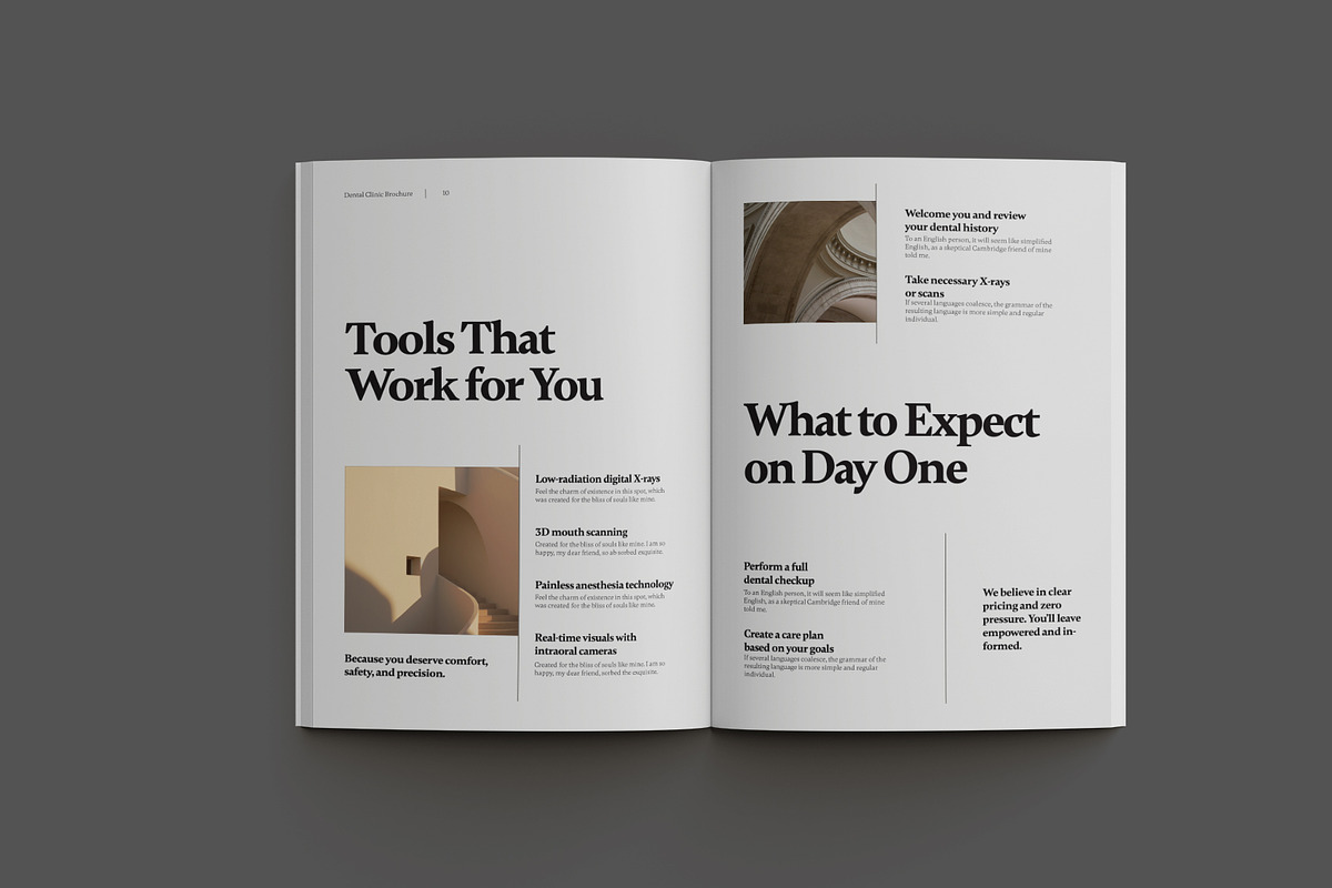 Simple Dental Clinic Brochure preview 7