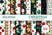 Christmas seamless pattern 04., a Texture Graphic by KENO Mascots (Thumbnail 1 of 5)