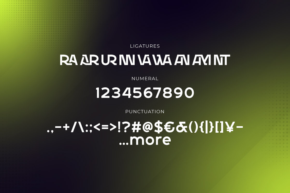Nett Ranego - Neo Finance Sans, a Sans Serif Font by twinstd (Photo 11 of 12)