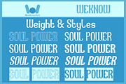 Soul Power font, a Font by weknow (Thumbnail 8 of 8)