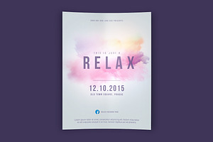 Relax Flyer PSD Template