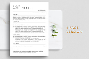 ATS Resume Template - BLAIR