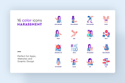 Harassment | 32 Icons Set Hand Drawn, an Outline Icon by Marina Silence (Thumbnail 4 of 16)