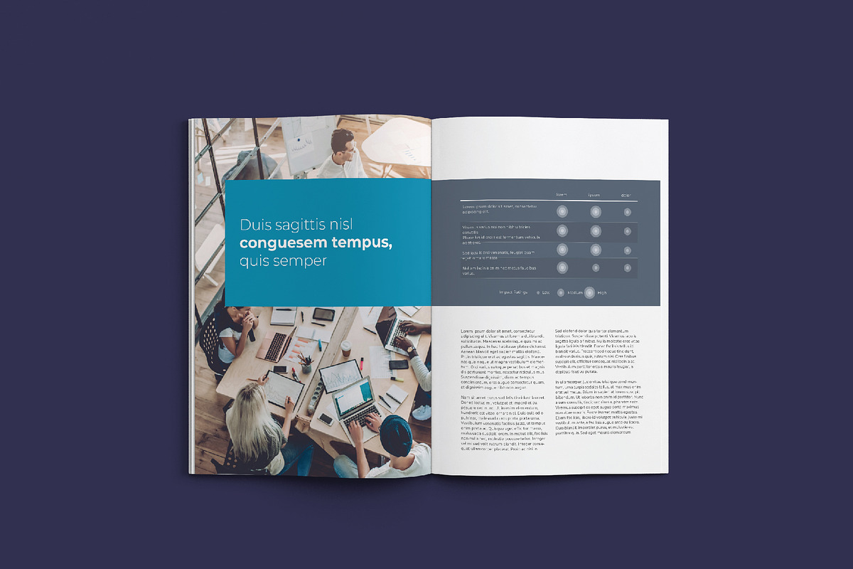 KEPLER Corporate Report Design, a Brochure Template by astrographic (Photo 8 of 12)