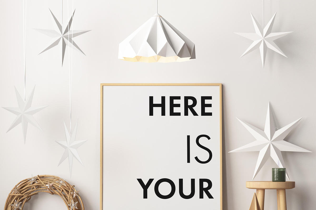 30 CHRISTMAS MOCKUPS. MEGABUNDLE, a Print Template by FilL239 (Photo 26 of 31)