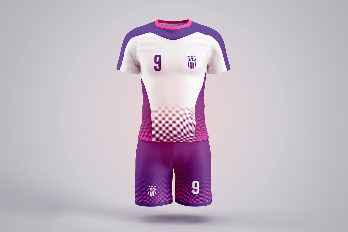 Soccer Uniform Mock-up, a Shirt Mockup by Yogurt86 (Photo 2 of 12)