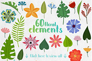 Tropical Summer - clipart collection, an Object Graphic by DruZhi Art (Thumbnail 2 of 7)