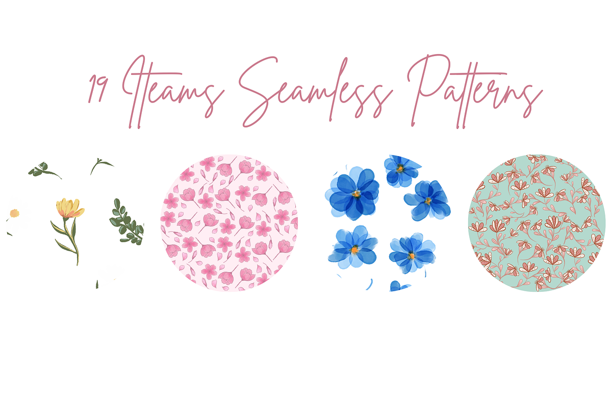 Spring Flowers, a Decorative Illustration by AMMi (Photo 4 of 4)