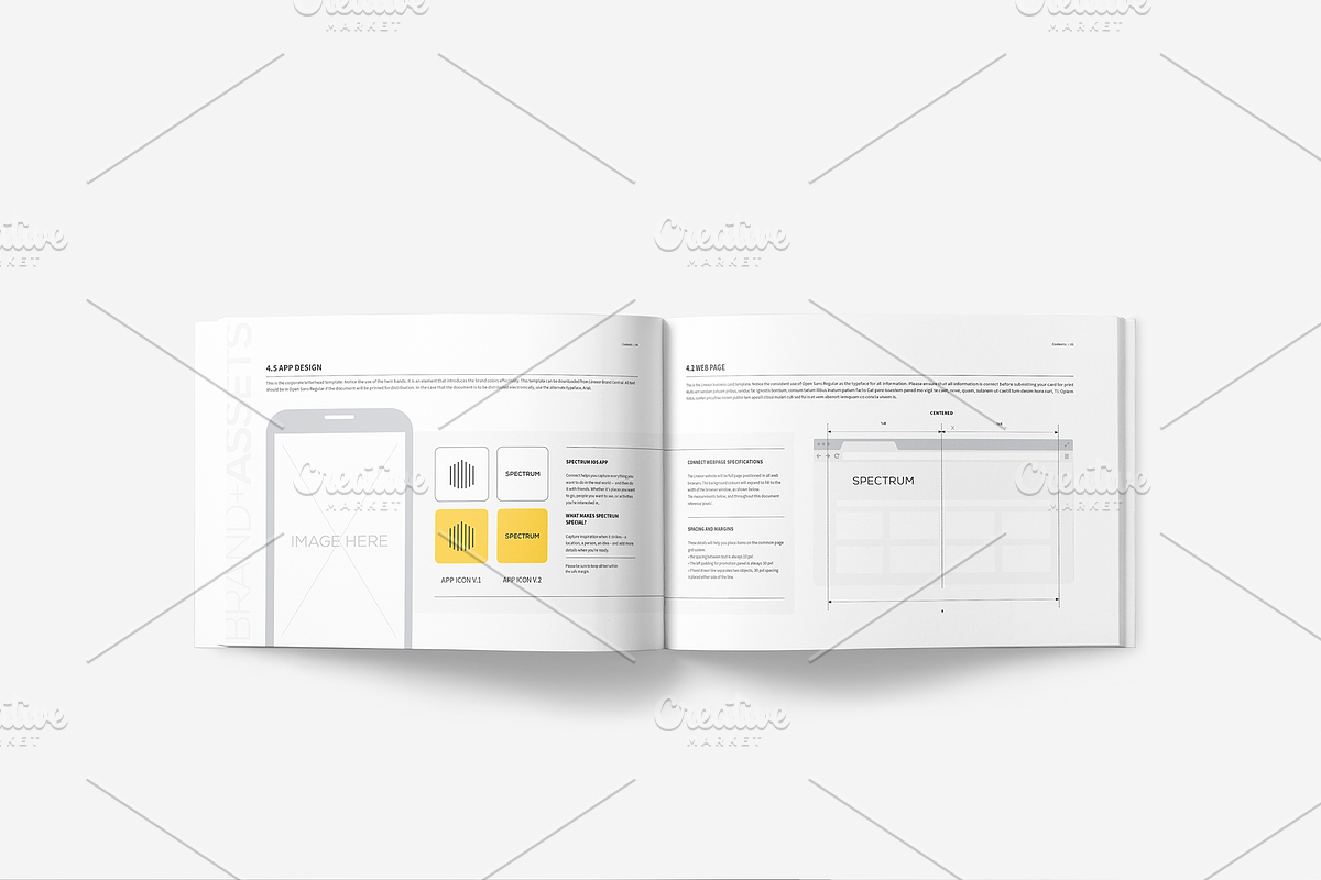 Brand Manual 28 Pages A4 / US Letter, a Brochure Template by Mastergfx (Photo 16 of 21)