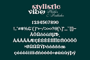 Stylistic Vibe, a Sans Serif Font by Joko Setiono (Thumbnail 17 of 21)