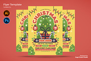 Playful Christmas Fair Flyer, a Flyer Template by Huge Dream Studio (Thumbnail 1 of 5)