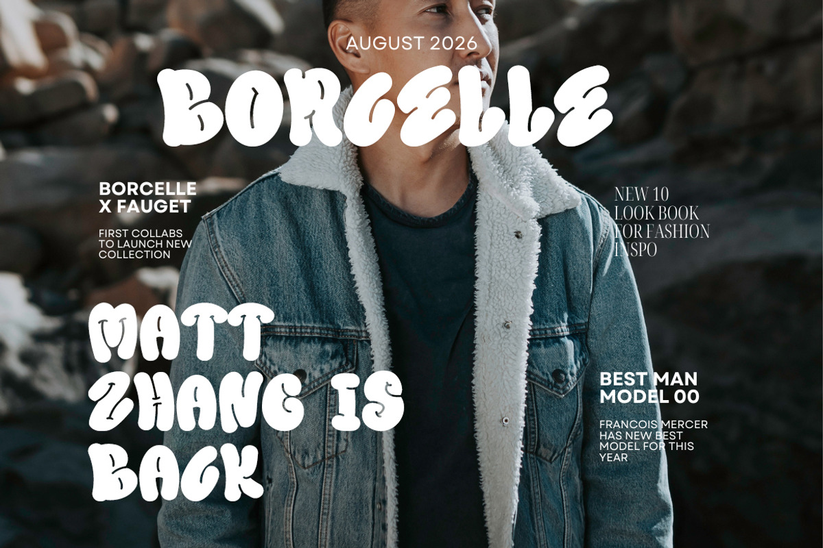 Poozie - Bold Fun Font, a Handwritten Font by Dhabee (Photo 4 of 12)