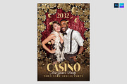 Casino Chips Photo Frame Flyer, a Flyer Template by BrandPacks (Thumbnail 1 of 3)