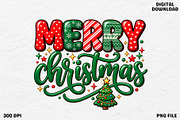 Merry Christmas Tree Clipart PNG, an Object Graphic by Zahyl Studio (Thumbnail 1 of 7)