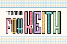 Fox Keith: 5 Font Styles