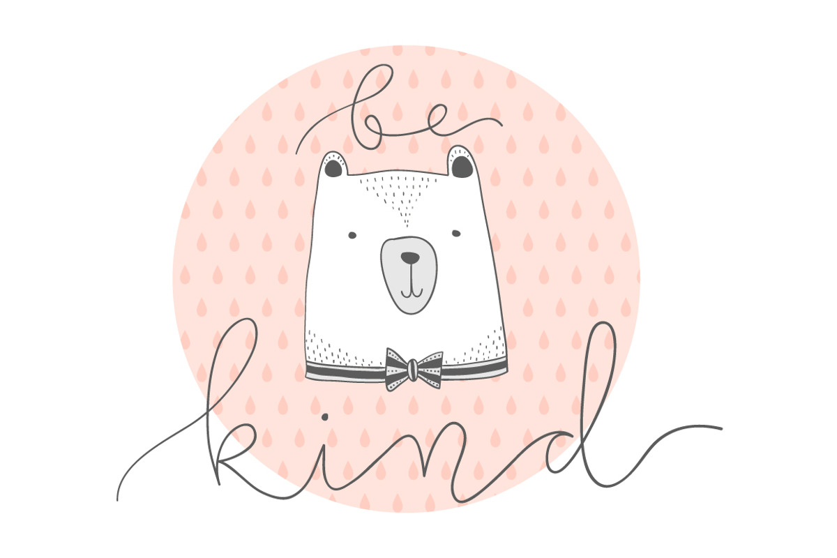 Kid's prints.Stylized cute animals, a Background Graphic by Tierre3012 (Photo 18 of 21)