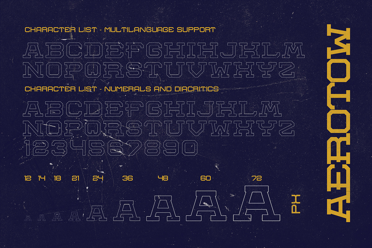 Aerotow Font, a Slab Serif Font by LeoSupply.co (Photo 6 of 8)