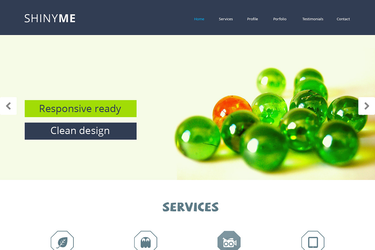 ShinyMe | Creative Portfolio PSD, a Websites & App Template by ThemesJuice (Photo 5 of 5)