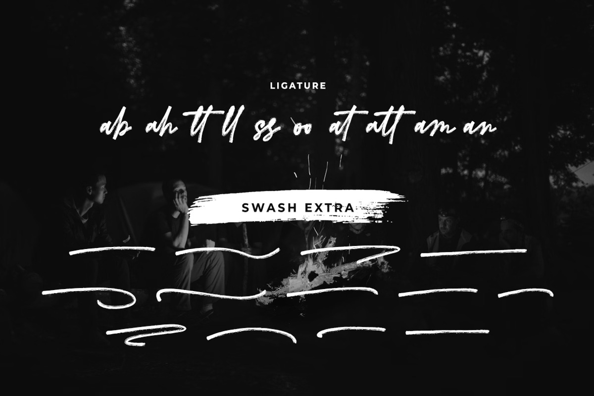 Mallikha Brush, a Handwritten Font by Gatype (Photo 7 of 7)